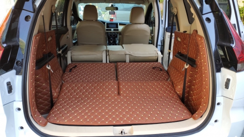 Thảm lót cốp ô tô Mitsubishi Xpander giá tại xưởng, rẻ nhất Hà Nội, TPHCM